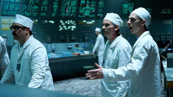 Cena do primeiro episodio da série Chernobyl da HBO