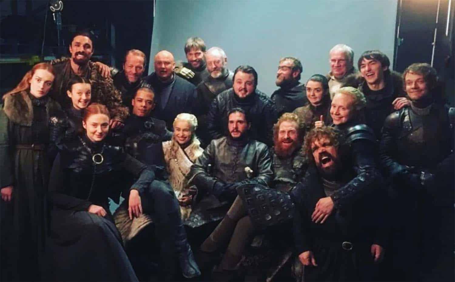 Elenco do episódio final da série Game of Thrones da HBO