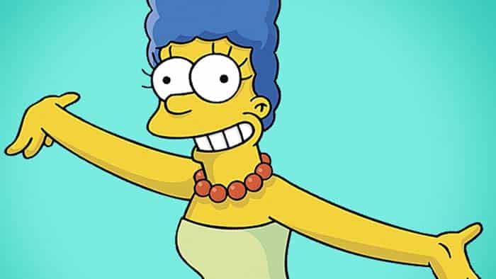 Marge Simpson, da animação Os Simpsons