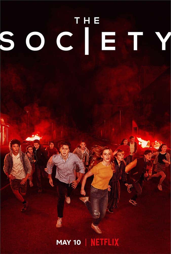 Poster do seriado The Society da Netflix