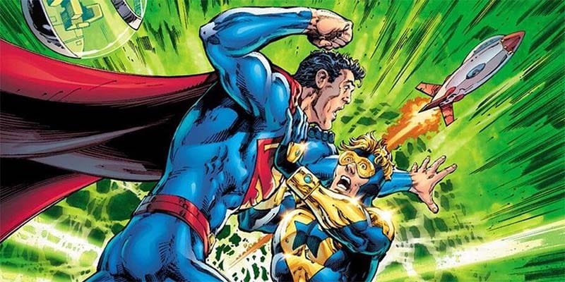 gladiador e superman estrelam uma das melhores hqs DC e Marvel com Viagem no Tempo 