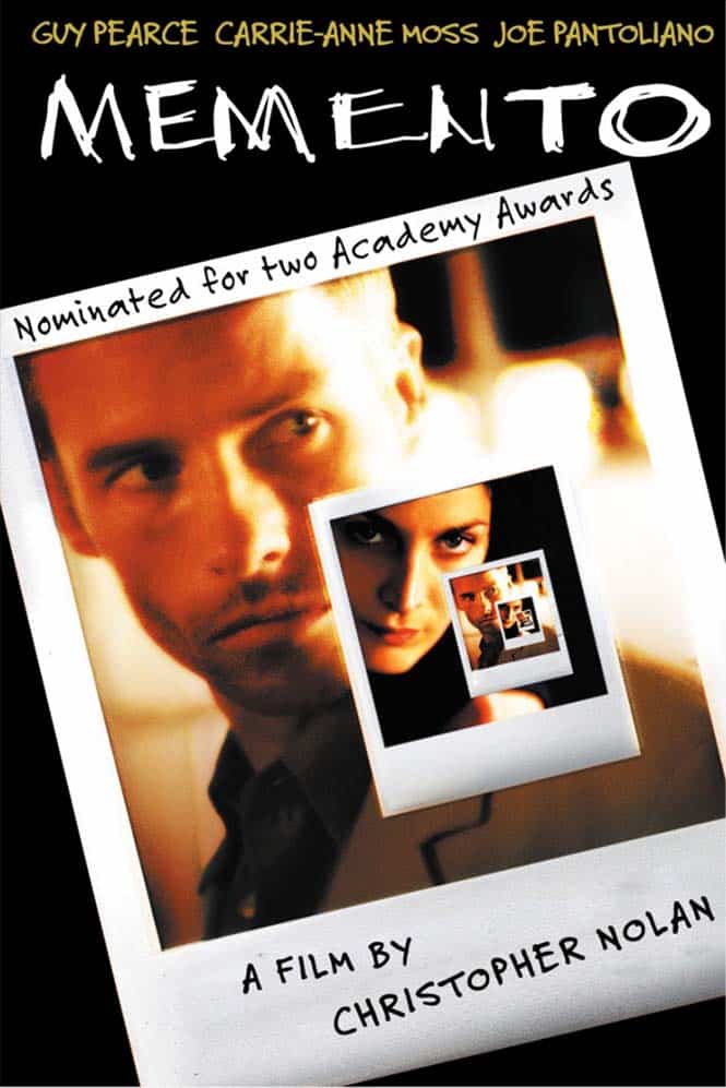 Poster do filme Amnésia de Christopher Nolan