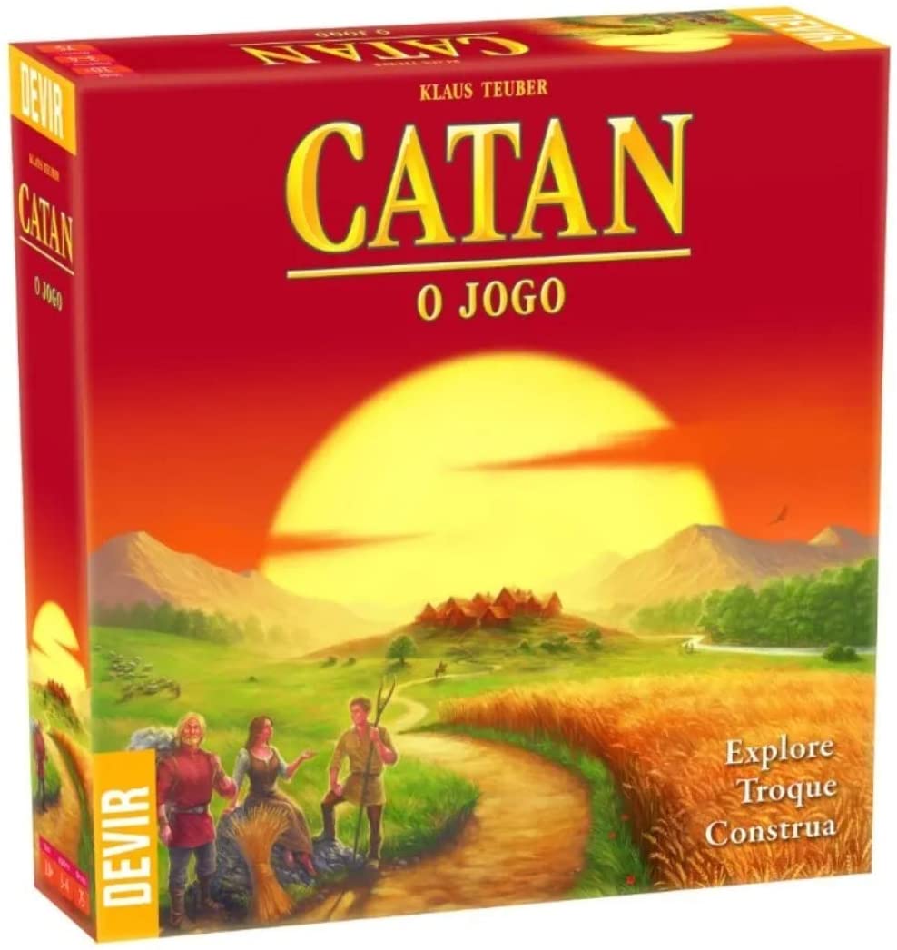 colonizadores de catan é um dos mais famosos board games